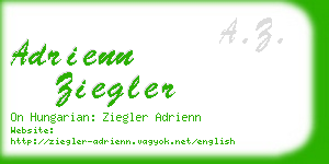 adrienn ziegler business card